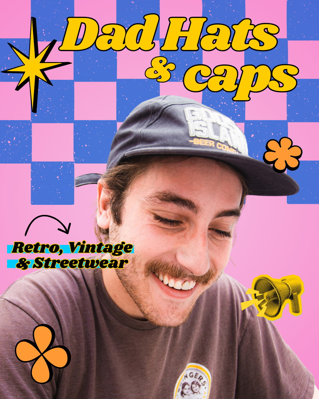 Embroidered Dad Hats & Caps