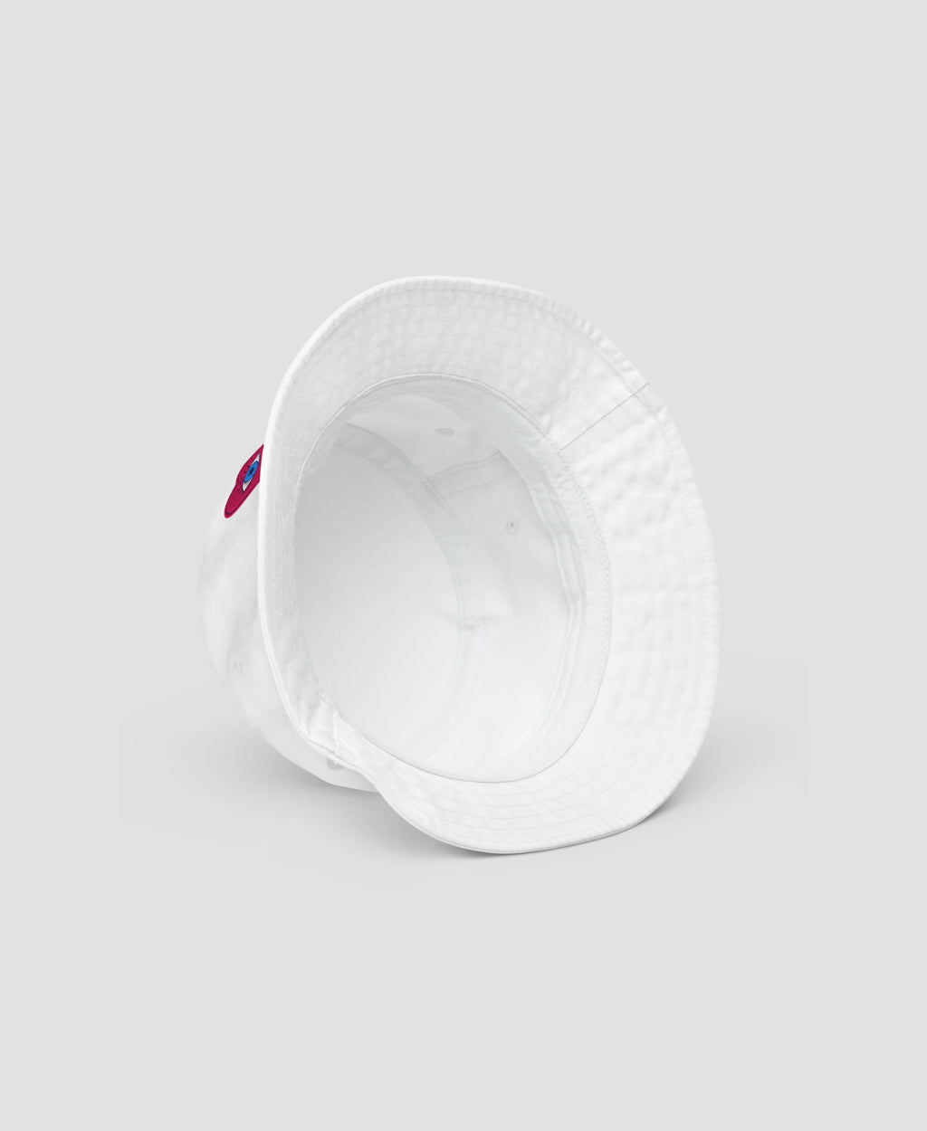Retro Aesthetic Eye Heart Embroidered Organic Bucket Hat | Retro Brim