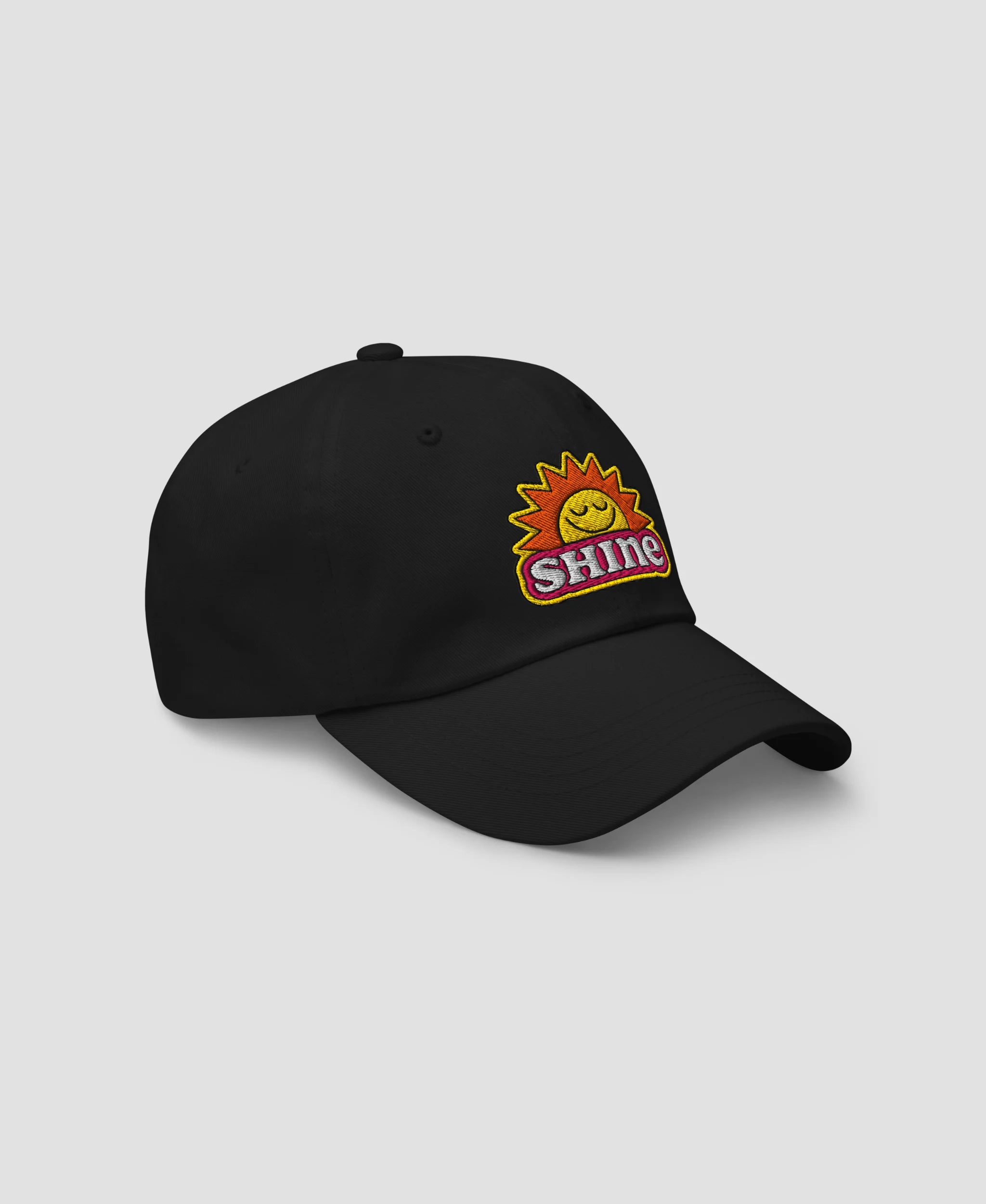 Vintage Sunrise Groovy Aesthetic Embroidered Dad Hat | Retro Brim