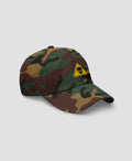Y2K Alien Warning Sign Graphic Embroidered Dad Hat